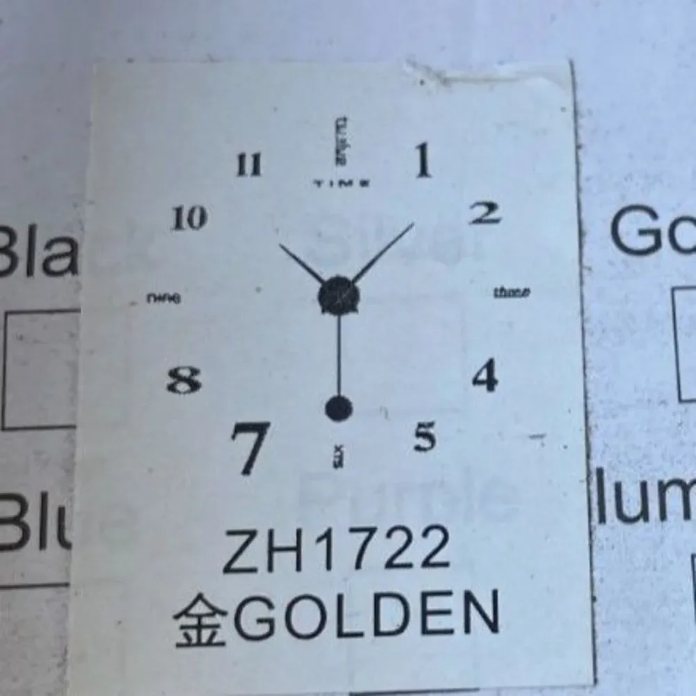 3d Luminous Real Big Wall Clock Rushed Mirror Sticker Watches Quartz Large Gold